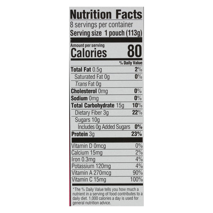 Happy Tot Organics Stage 4 Toddler Food: Pear, Raspberry, Butternut Squash & Carrot, 16 - 4 Oz Pouches