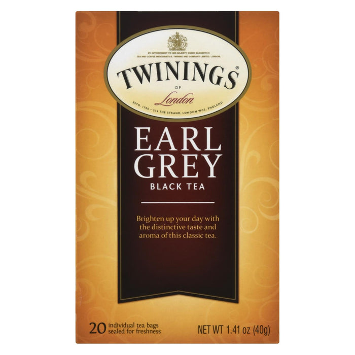 Twinings Earl Grey Black Tea 20-Bag Pack