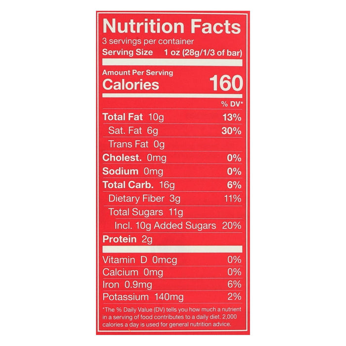 Endangered Species Natural Chocolate Bars (Pack of 12) - Dark Chocolate with 60% Cocoa, Cinnamon Cayenne and Cherries - 3oz Bars.