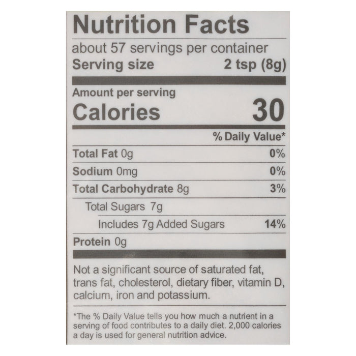 Wholesome Organic Coconut Palm Sugar - 16 Oz, Pack of 6