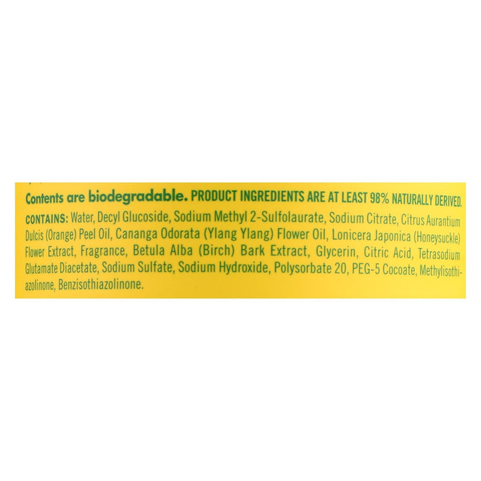 Mrs. Meyer's Clean Day Honeysuckle Multi-Surface Cleaner Concentrate (Pack of 6 - 32 Fl Oz)