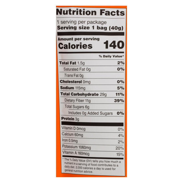 Rhythm Superfoods LLC Organic Carrot Sticks Naked (Pack of 12 - 1.4 Oz.)