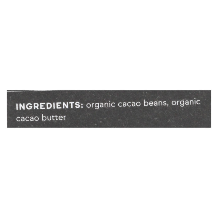Raaka Chocolate Bar 100% Cacao (Pack of 12) - 1.8 Oz.