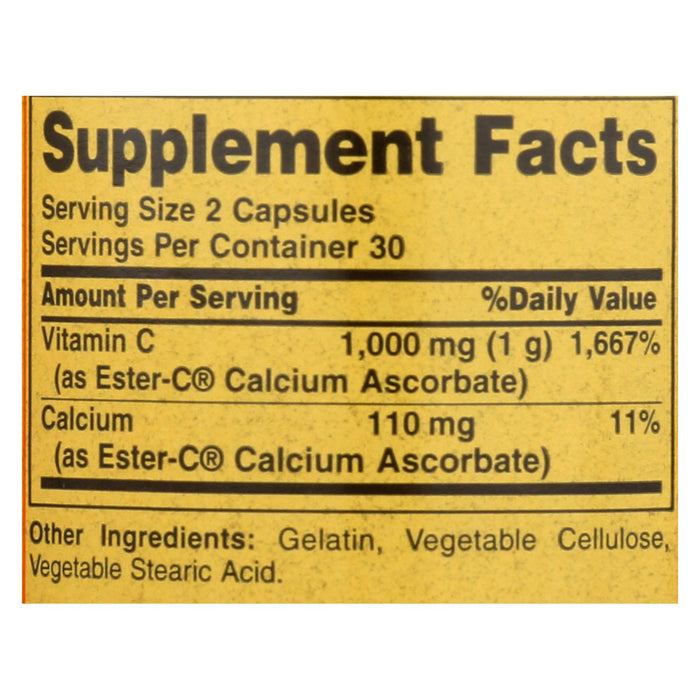 American Health Ester-C 500mg Capsules (Pack of 60)