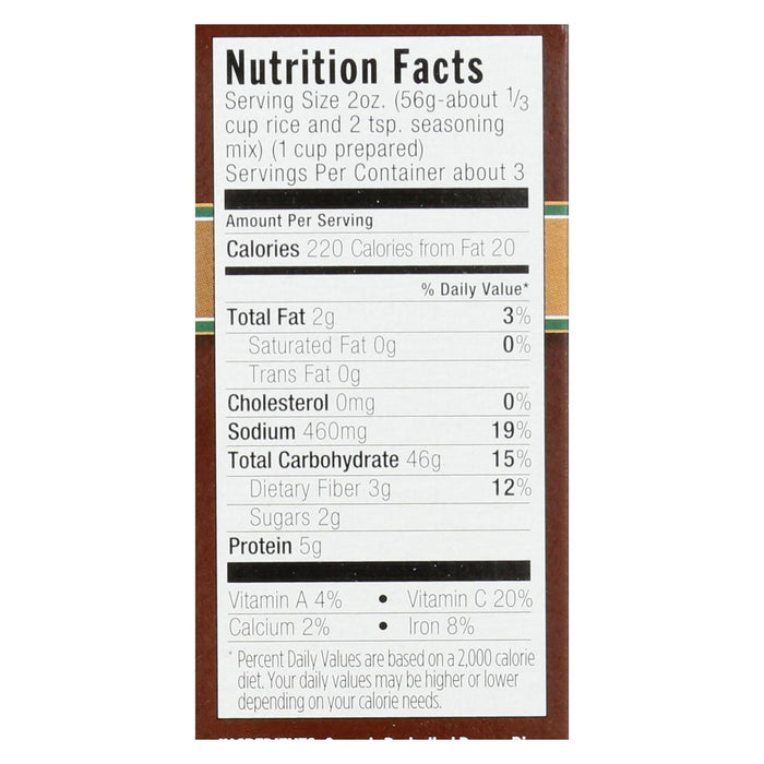 Lundberg Family Farms Organic Whole Grain Spanish Rice, 6-Ounce, Pack of 6