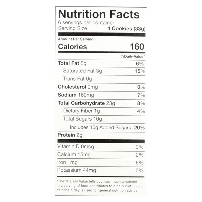 Goodie Girl Fudge Striped Cookies, 6-Pack (7 Oz. Each)