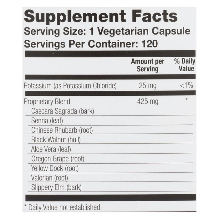 Natural Balance Colon Clenz 120 Vegetarian Capsules