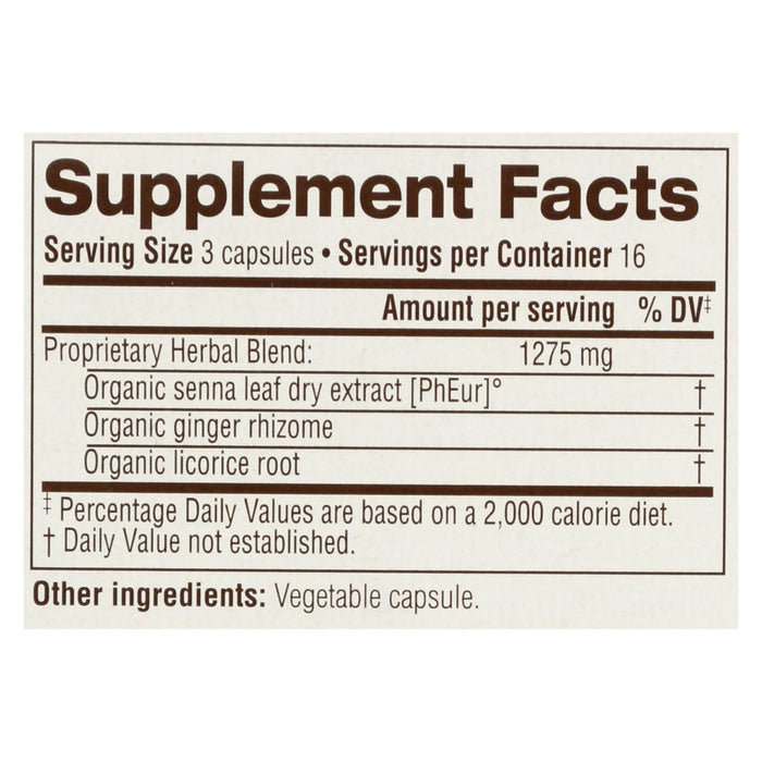 Traditional Medicinals Smooth Move Senna Capsules (Pack of 50)
