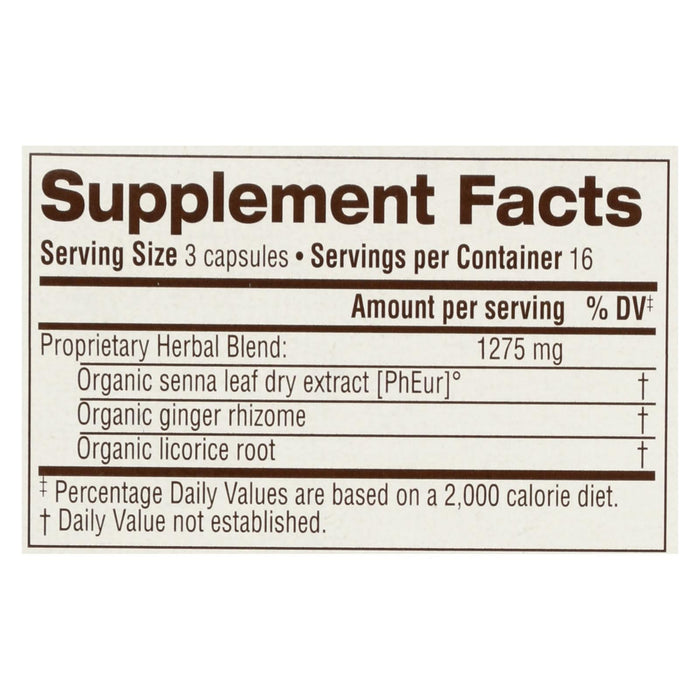 Traditional Medicinals Smooth Move Senna Capsules (Pack of 50)