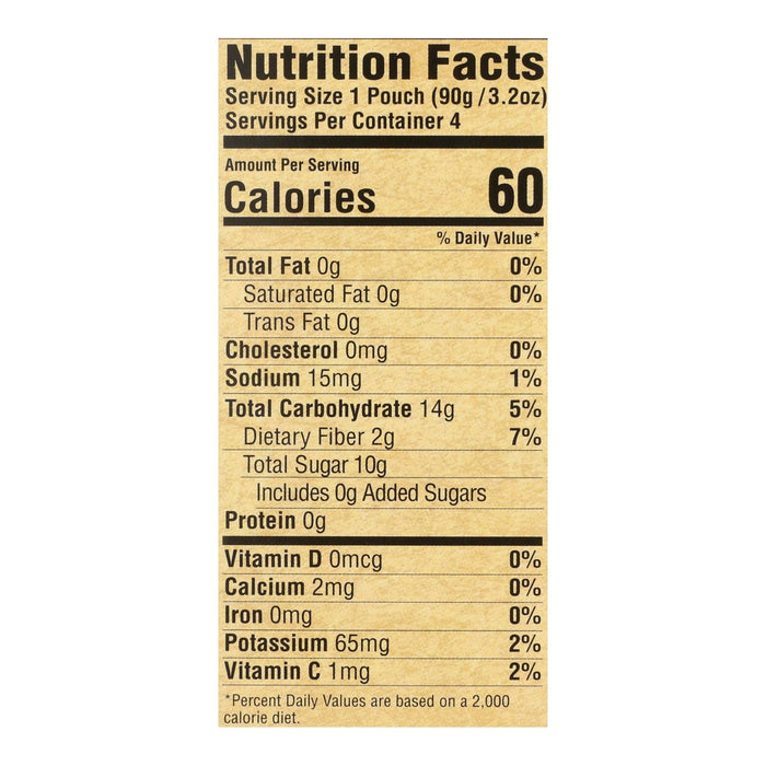 North Coast Organic Applesauce Pouches (Pack of 6 - 4/3.2 Oz.)