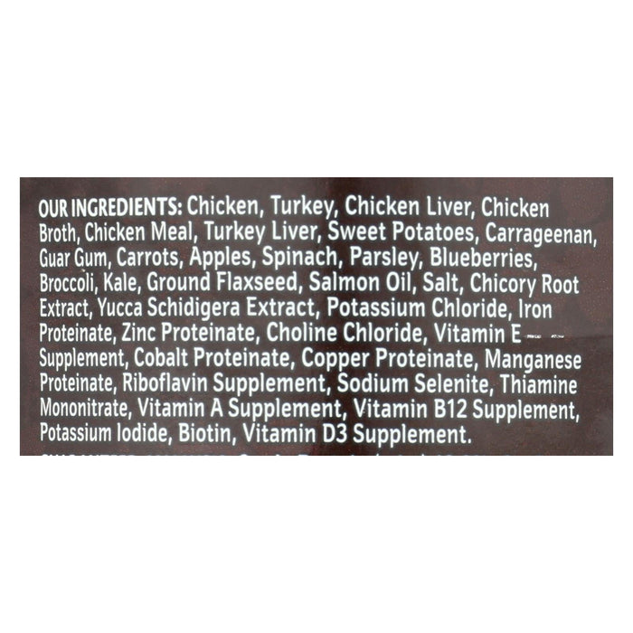 Wellness Pet Products Dog Food - Gain Free (Pack of 12) - Turkey and Chicken with Liver, 12.5 Oz.