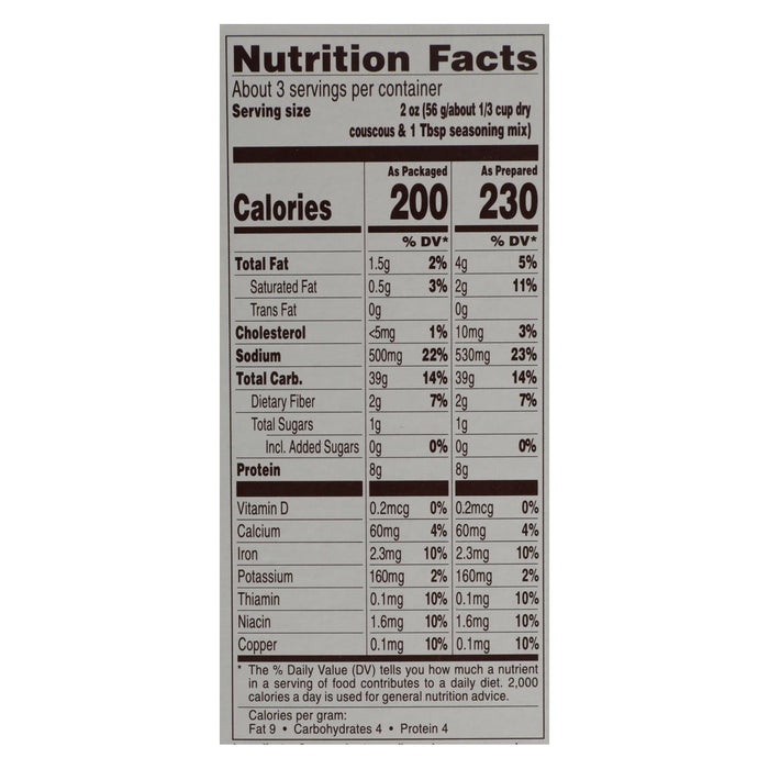 Near East 5.9 Oz. Parmesan Couscous Mix (Pack of 12)