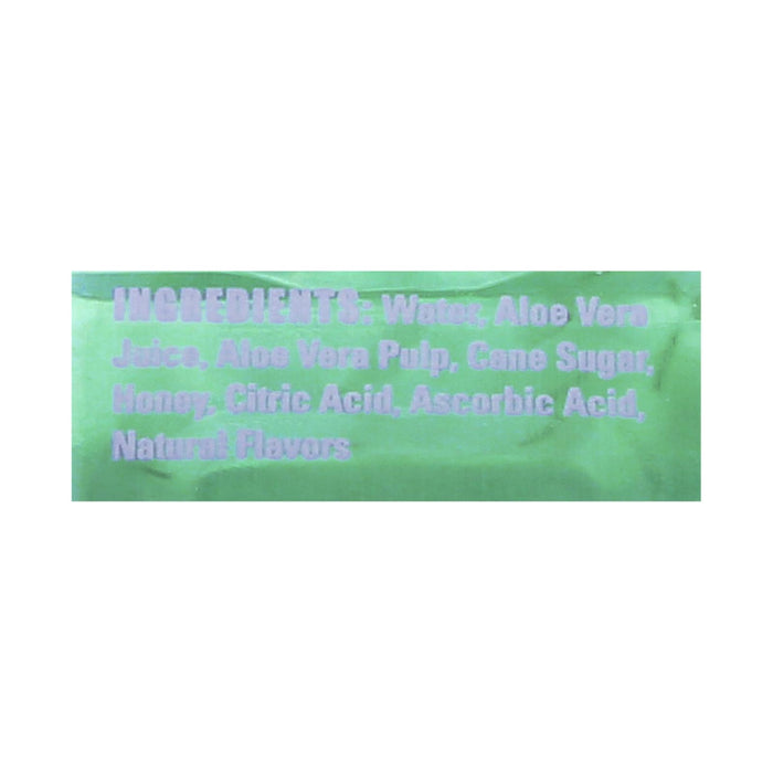 Alo Original Exposed Aloe Vera Juice Drink - Original and Honey 16.9 Fl Oz (Pack of 12)