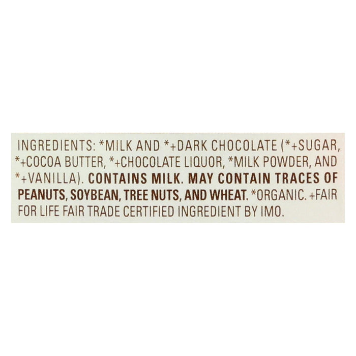 Lake Champlain Chocolates: Organic Milk & Dark Chocolate Duo (12 - 10 oz. Bars)