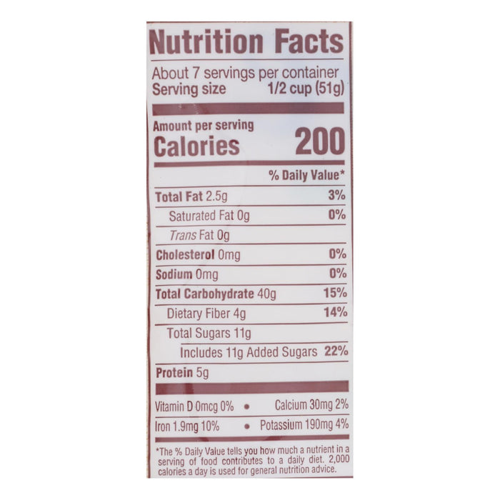 Back To Nature Lightly Sweetened Whole Grain Original Granola, 12.5 Oz. (Pack of 6)