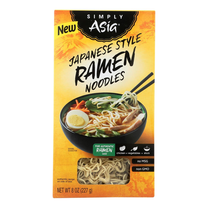 Simply Asia Japanese Style Ramen Noodles - Case of 6 - 8oz