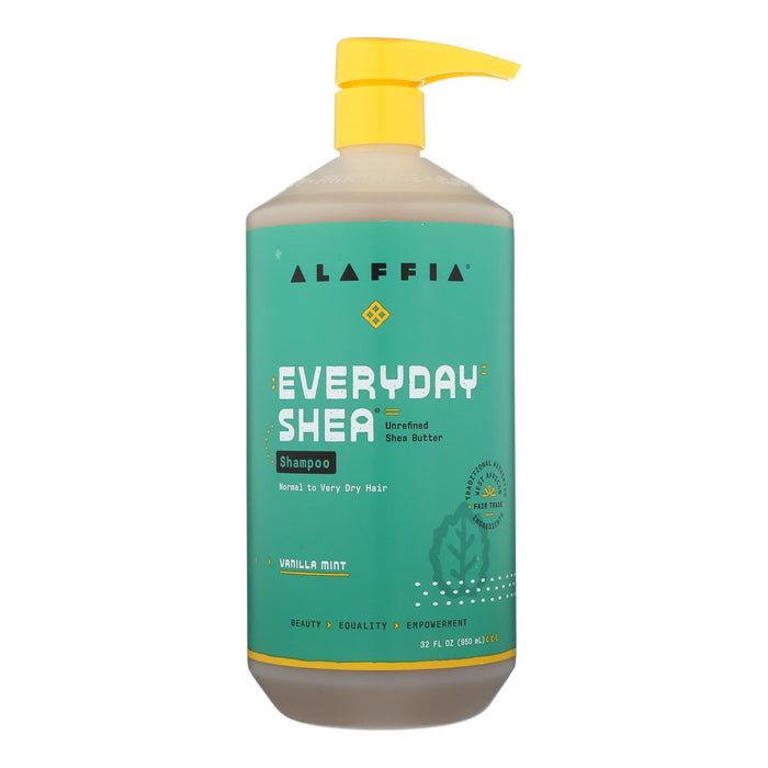 Alaffia Nourishing Vanilla Mint Shampoo (32 oz.)