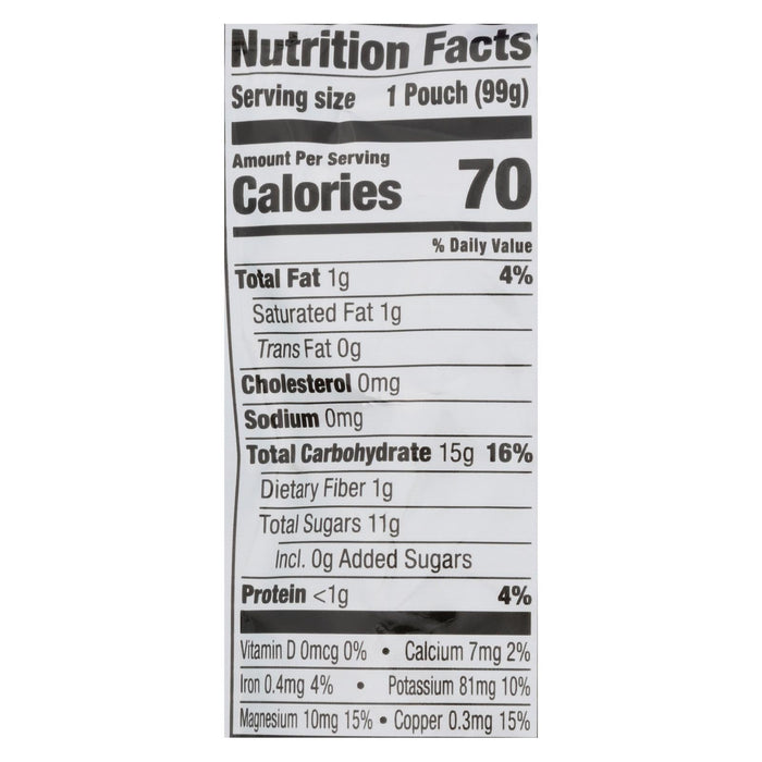 Plum Organics Apple Blackberry Coconut Stage 2 Organic Baby Food Blends - 6 Pack, 3.5 Oz. Each