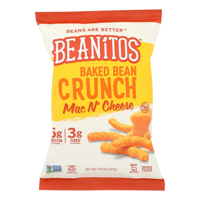 Beanitos Baked Bean Crunch Mac N' Cheese (Pack of 6 - 4.5 Oz.)