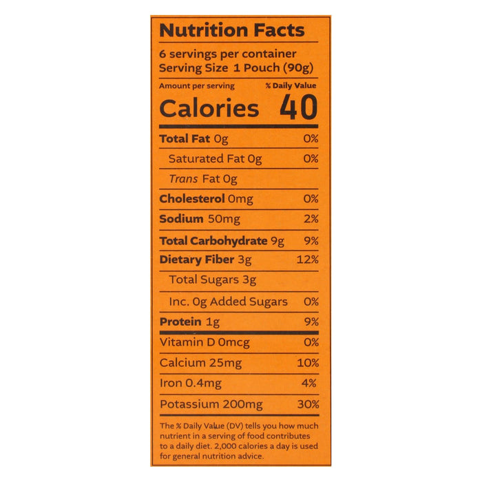 White Leaf Provisions Sweet Potato Puree Baby Food (Pack of 6 - 3.17 Oz.)