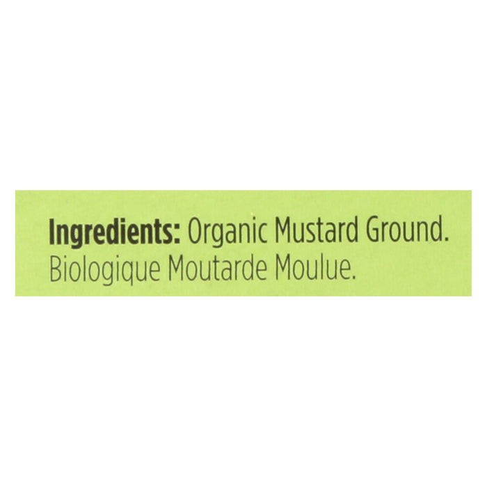 Spicely Organics Ground Mustard: Premium Organic Flavor (Pack of 6 - 0.4 Oz.)
