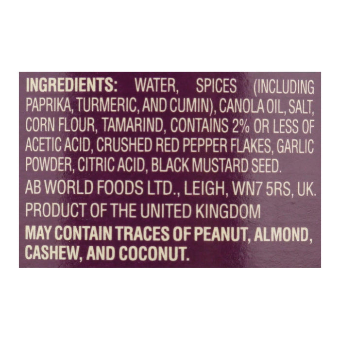 Patak's Medium Madras Curry Paste (10 Oz, Pack of 6)