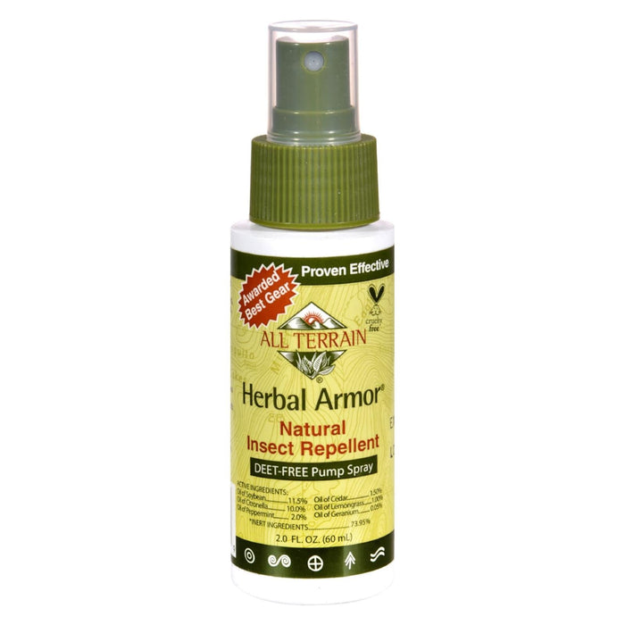 All Terrain Herbal Armor 2 Fl Oz Natural Insect Repellent