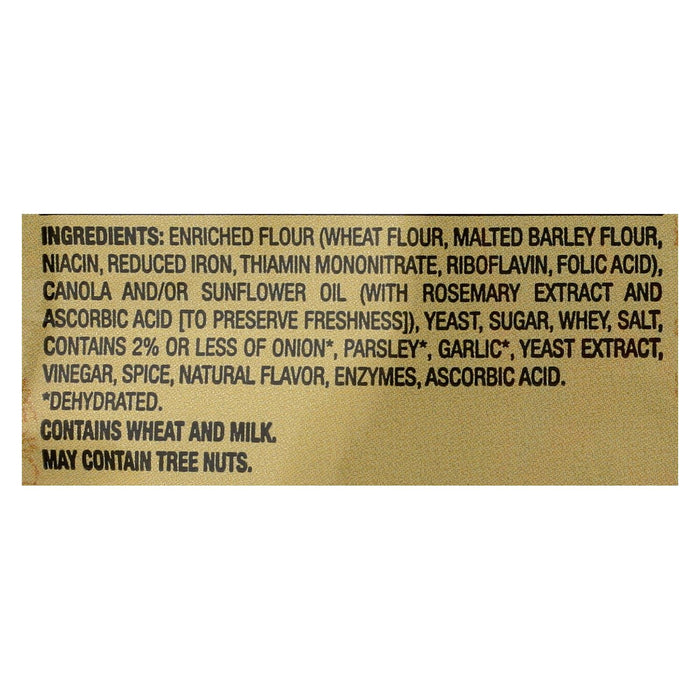 Resealable Rese's Premium Onion and Garlic Croutons (Pack of 12 - 6 Oz.)