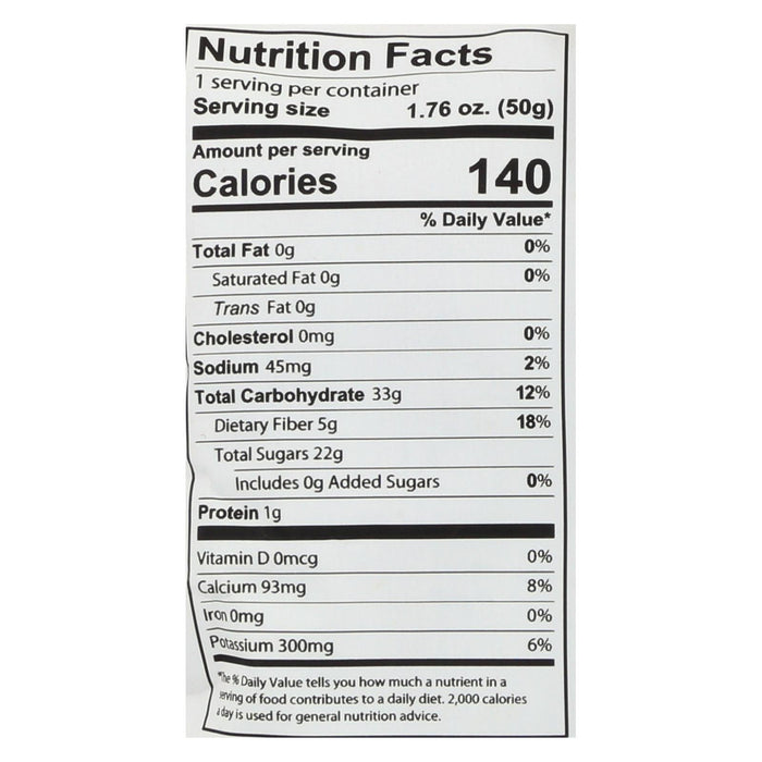 Fruit Bliss Organic Turkish Mini Figs - Premium Dried Fruit - Gluten-Free - No Added Sugar - 1.76 Oz. - Pack of 12