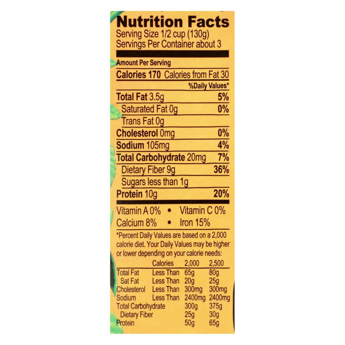 Jack's Quality Organic Garbanzo Beans - Low Sodium, Pack of 8, 13.4 Oz.