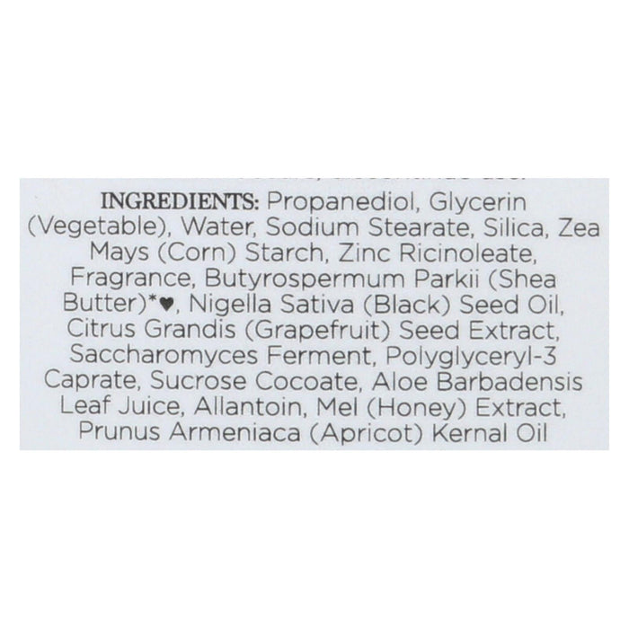 Nubian Heritage All-Natural 24-Hour Deodorant: Long-Lasting Protection with Honey & Black Seed - 2.25 Oz