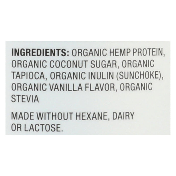 Nutiva Organic Hemp Shake, Vanilla Flavor, 16 Oz (1 Pack)