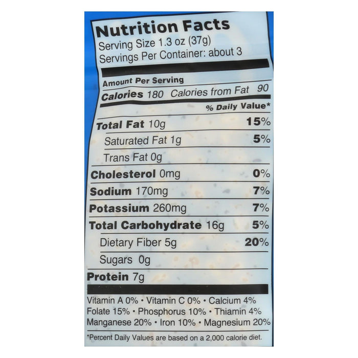 Crunchsters Sprouted Protein Snack, Sea Salt, Pack of 6, 4 Oz.