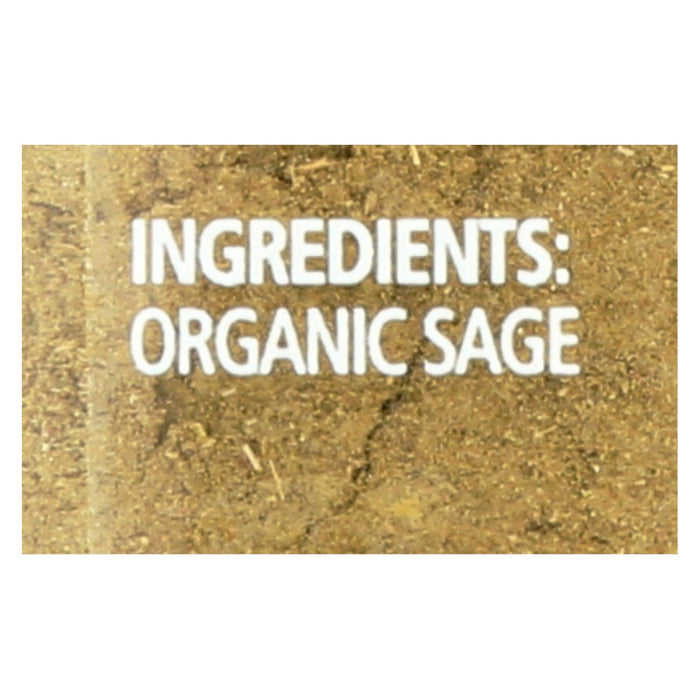 Simply Organic Certified Organic Ground Sage Leaf (1.41 Oz.)