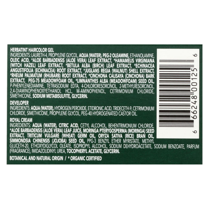 Herbatint Permanent Herbal Hair Color Gel in Ash Blonde (7C - 135ml)