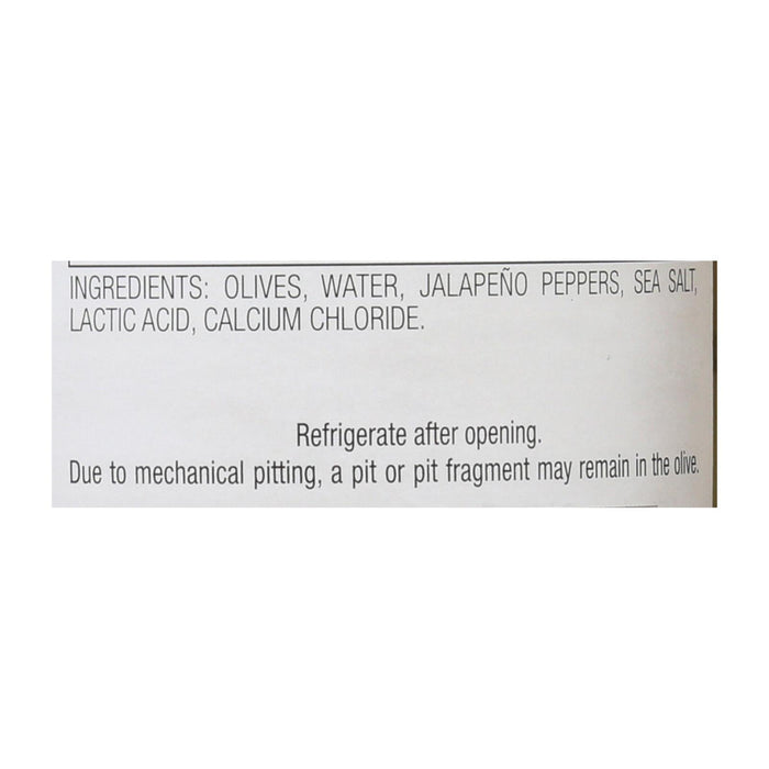 Jeff's Natural Jalapeno-Stuffed Olives (6-Pack, 7.5 oz per Jar)