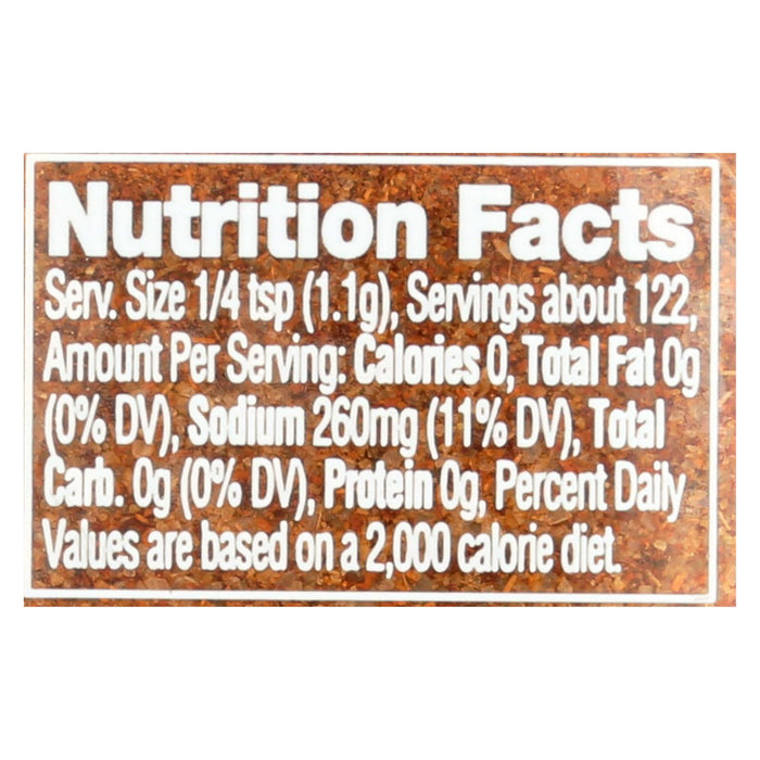 Simply Organic All Seasons Salt, 4.73 Oz.