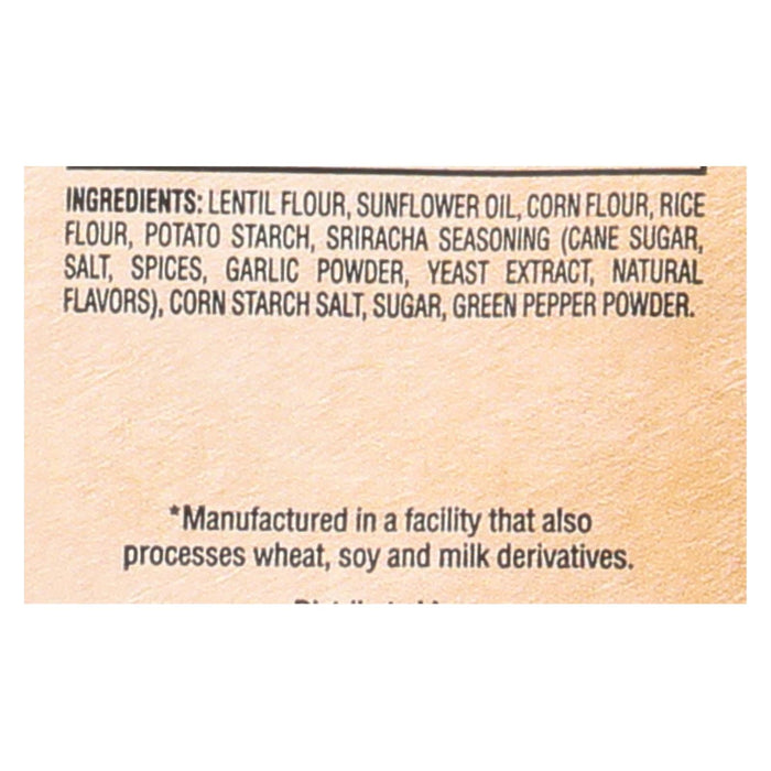 Daily Crave Spicy Sriracha Lentil Chips 4.25 Oz. (8-Pack)