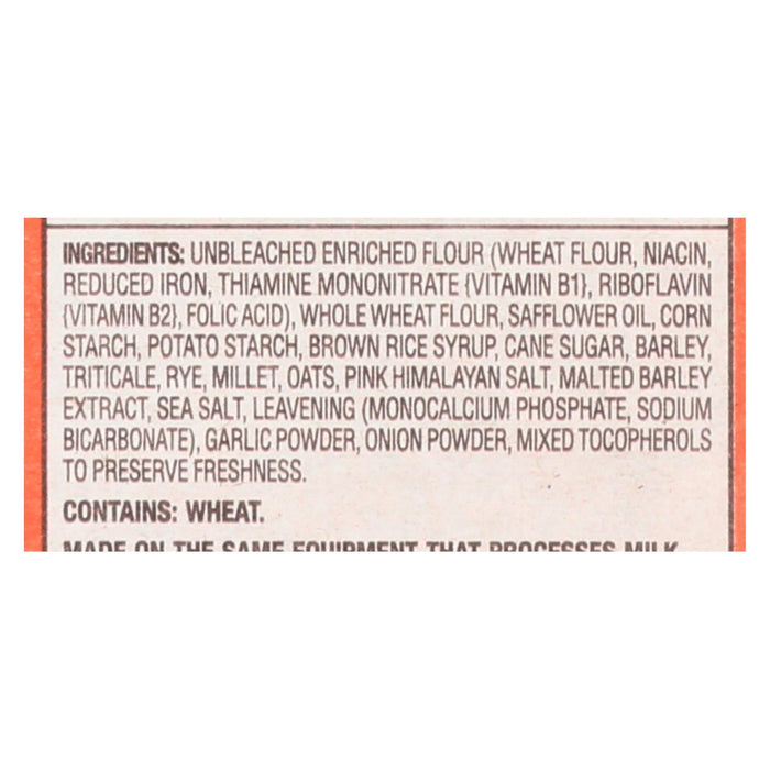 Back To Nature Multigrain Flatbread with Pink Himalayan Salt (Pack of 6 - 5.5 Oz. Each)