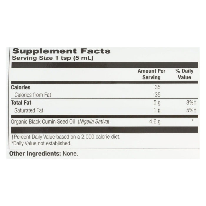 Heritage Store Premium Black Seed Oil 8 Fl Oz