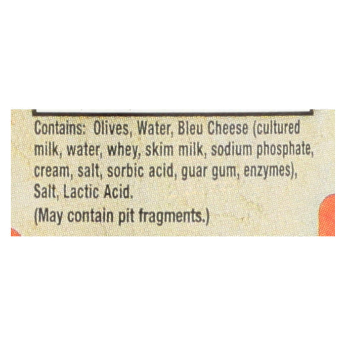 Santa Barbara Stuffed Olives - Bleu Cheese, 5 Oz. - Case of 6