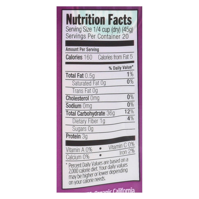 Lundberg Family Farms Organic California White Jasmine Rice - 2 Lbs., Pack of 6