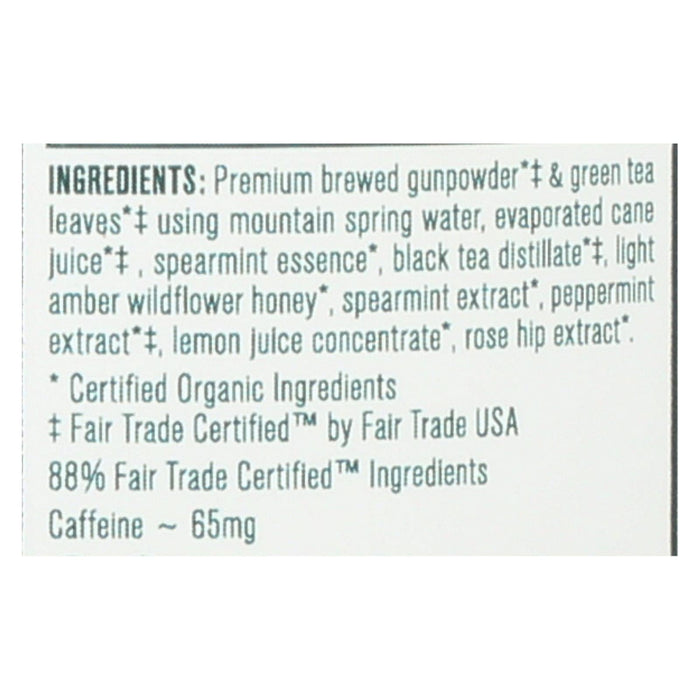 Exotic Marrakesh Gunpowder Mint Tea for a Refreshing and Crisp Brew (12 x 16 Fl. Oz.) by Seven Teas