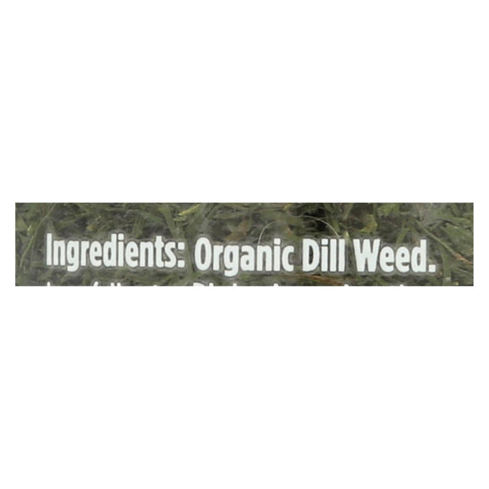 Spicely Organics Premium Organic Dill Weed, 3-Pack (0.6 oz. each)