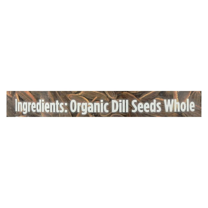 Spicely Organics Dill Seed: Organic, Aromatic Spice (3 Pack - 1.1 Oz.)