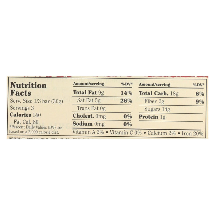 Chocolove Xoxox Premium Chocolate Bar: Decadent Dark Delight with Spicy Chilies and Sweet Cherries (Pack of 12, 3.2 Oz Bars)