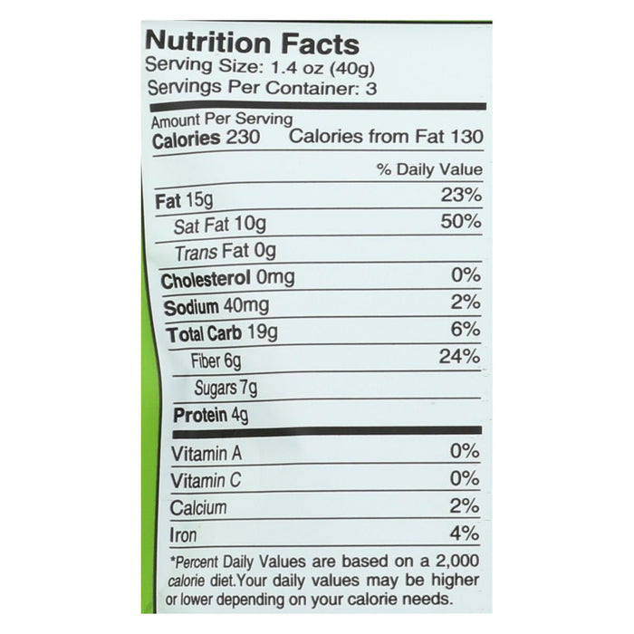 Organic Dark Chocolate Bark with Toasted Coconut (Pack of 12) - 4.2 Oz.