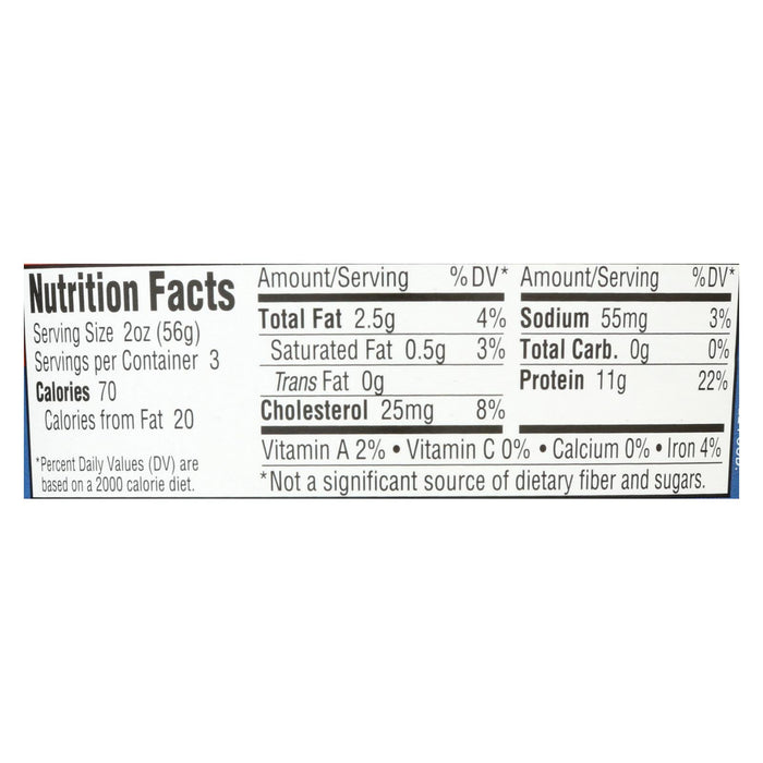 Wild Planet Wild Sockeye Salmon | No Salt Added | 6 oz Cans (Pack of 12)