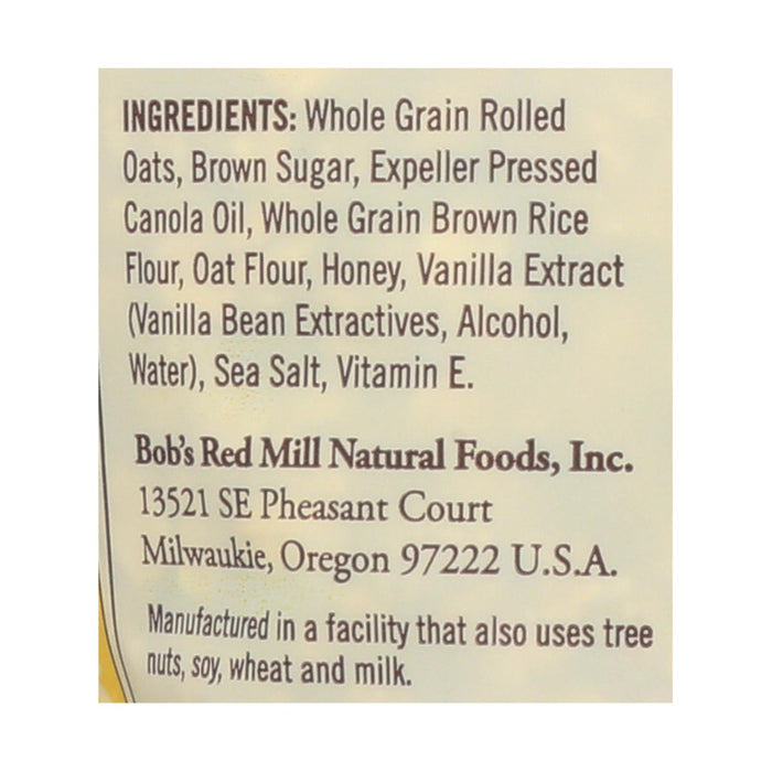 Bob's Red Mill Honey Oat Granola (Pack of 4) - 12 Oz