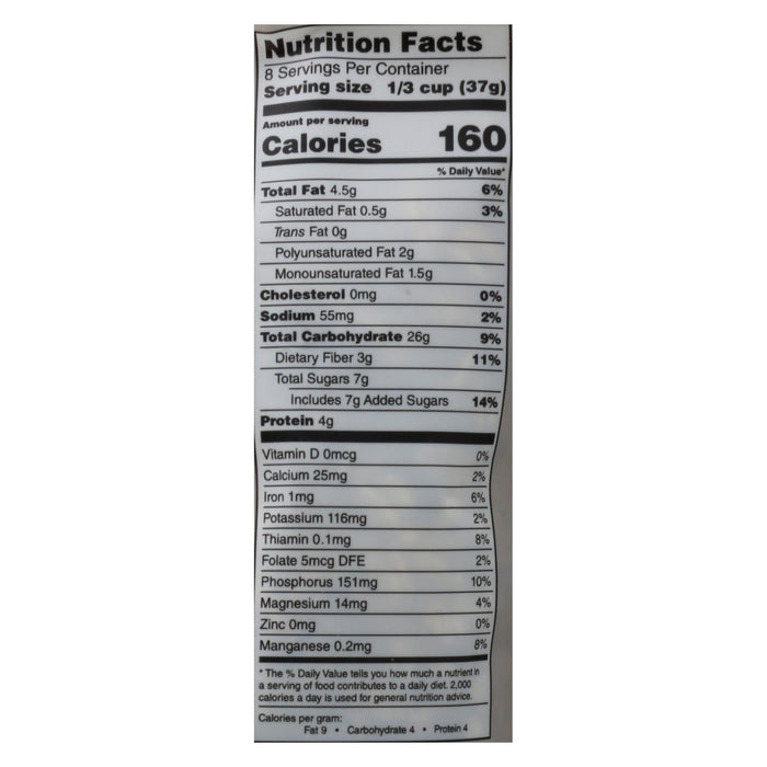 One Degree Organic Foods Sprouted Oat Granola, Vanilla Chia, 11 Oz (Pack of 6)